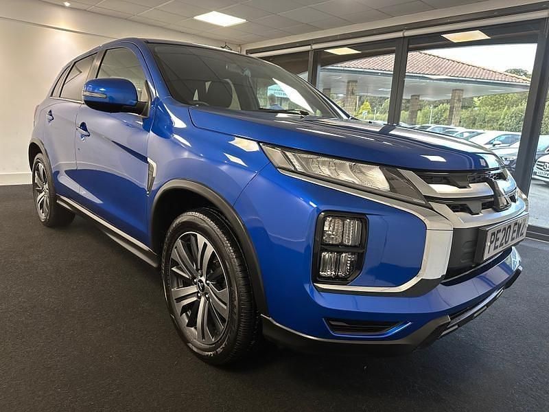 Used Mitsubishi ASX 150 HP (110 kW) 2020 Lightning blue SUV