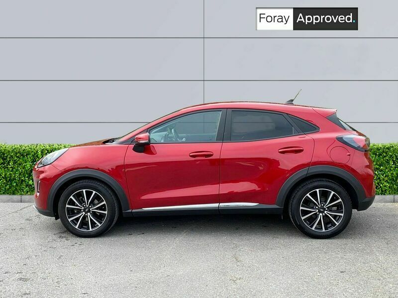 Used Ford Puma Titanium 123 HP (90 kW) 2020 Red Coupe