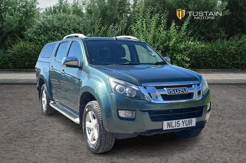 Green Used 2015 Isuzu D-Max Pickup | £13,999 (Fair price) - Image 1/4