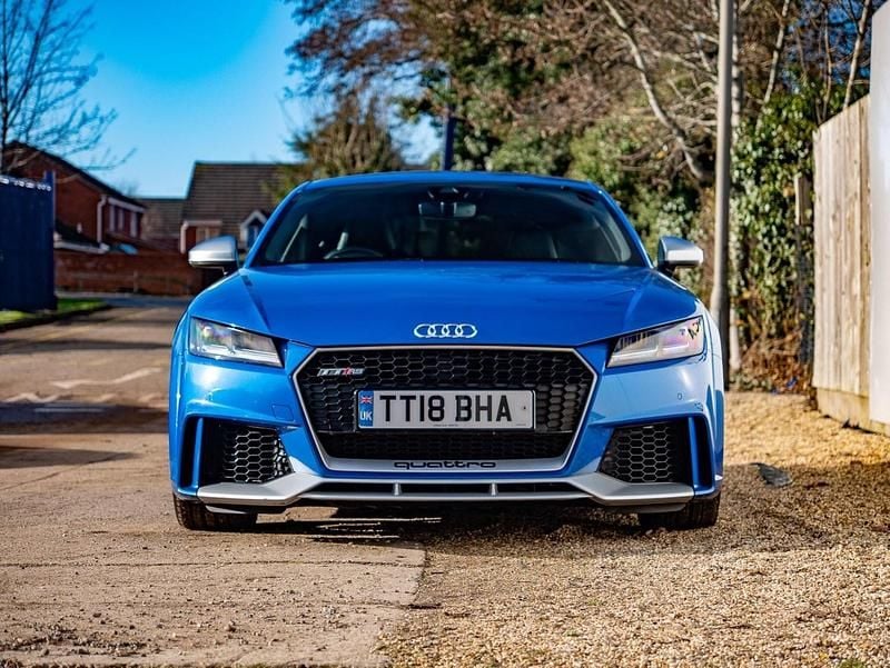 Used Audi TT RS Advanced 400 HP (294 kW) 2018 Blue Coupe