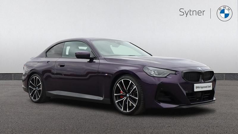 Purple Used 2022 BMW 220 M Sport Coupe | £29,250 (Fair price) - Image 1/4