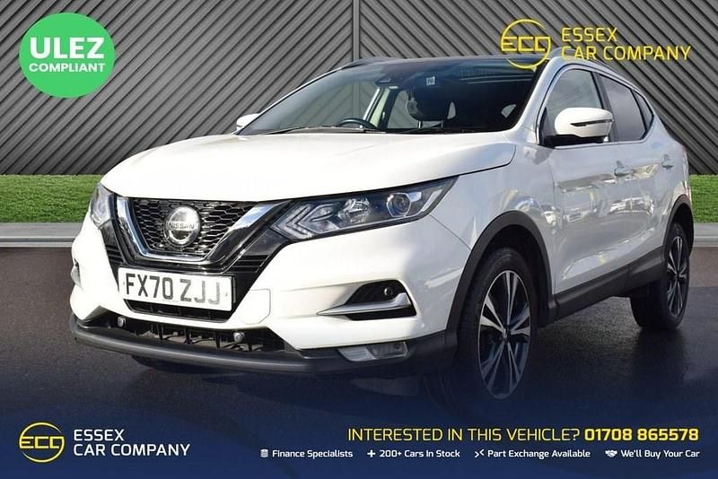 White Used 2021 Nissan Qashqai N-Connecta SUV | £11,850 (Good price) - Image 1/4