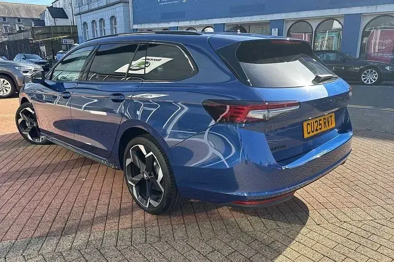 Used Skoda Superb SportLine 2025 Blue Estate