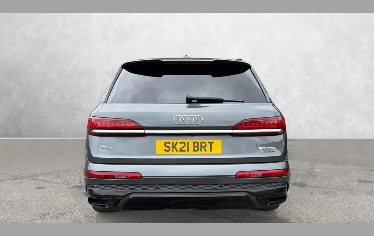 Used Audi Q7 Black Edition 286 HP (210 kW) 2021 Grey SUV