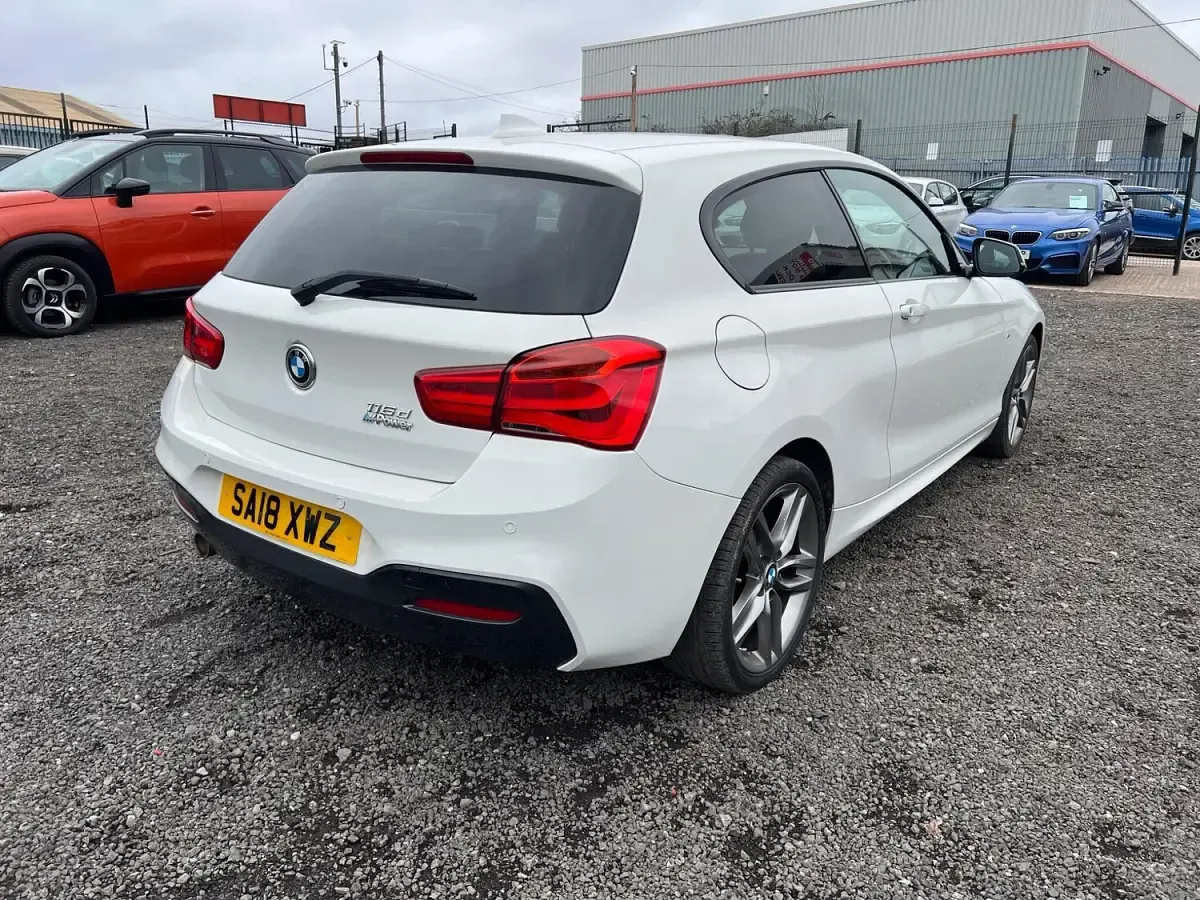 Used BMW 116 M Sport 2018 White Hatchback