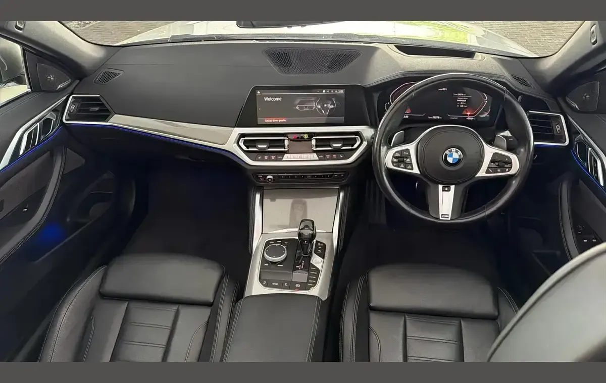 Used BMW M440 M Sport 368 HP (270 kW) 2021 White Sedan