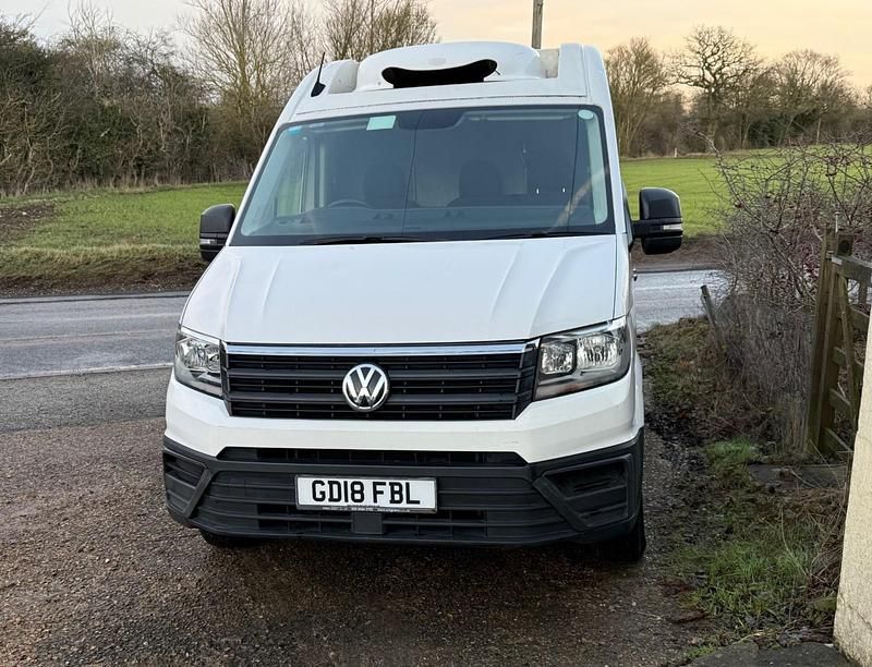 Used VW Crafter Startline 102 HP (75 kW) 2018 White Van