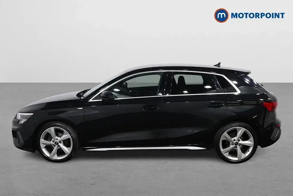 Used Audi A3 S-Line 2023 Black Sedan