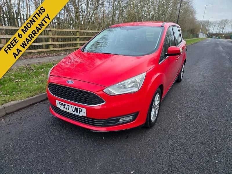 Used Ford Grand C-Max Zetec 120 HP (88 kW) 2017 Red MPV