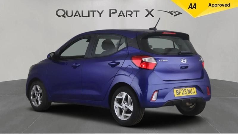 Usado Hyundai i10 SE 2023 Azul Citadino