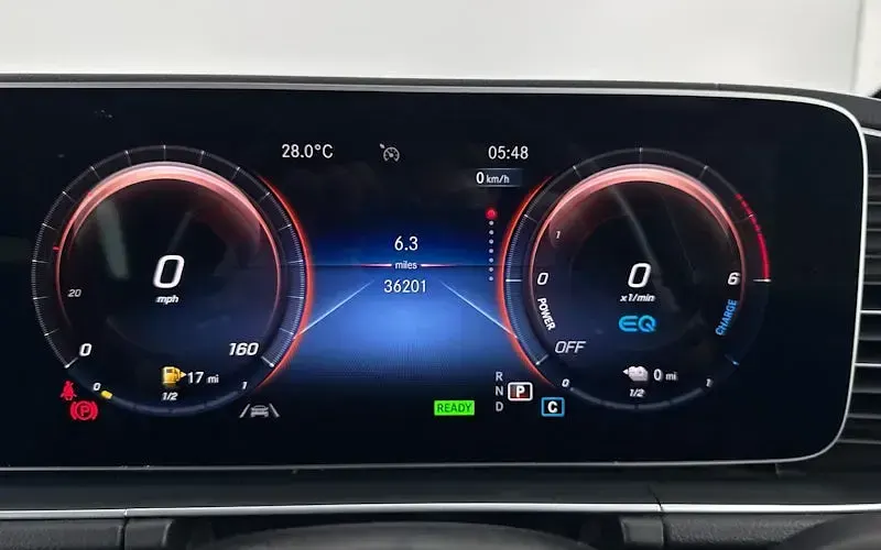 Used Mercedes GLE350 de AMG line 320 HP (235 kW) 2021 Blue SUV