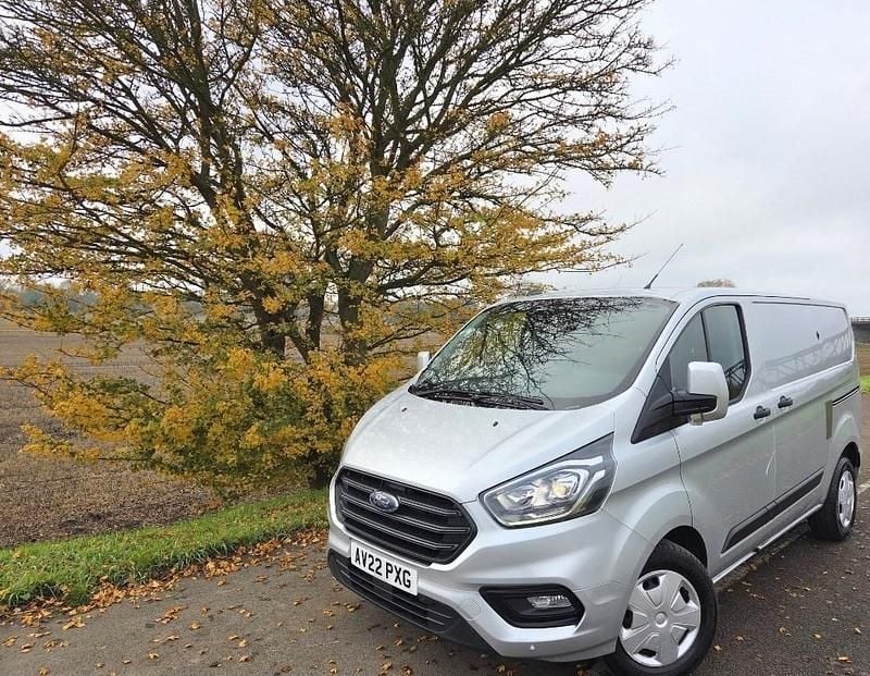 Silver Used 2022 Ford Transit Custom Trend Van | £12,495 (Good price) - Image 1/3