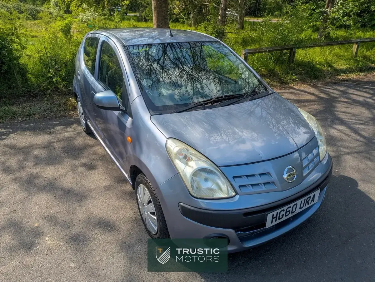 Used Nissan Pixo N-TEC 68 HP (50 kW) 2010 Grey Hatchback