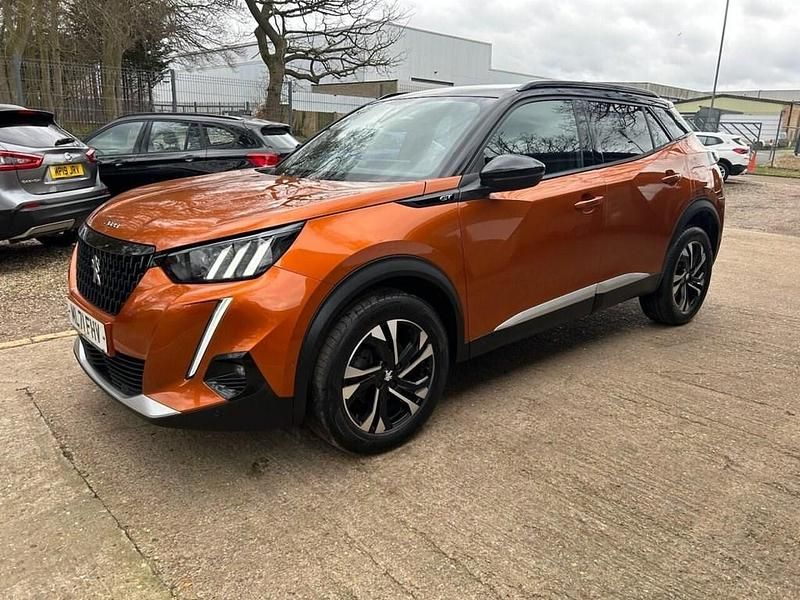 Used Peugeot 2008 GT 110 HP (80 kW) 2021 Orange SUV