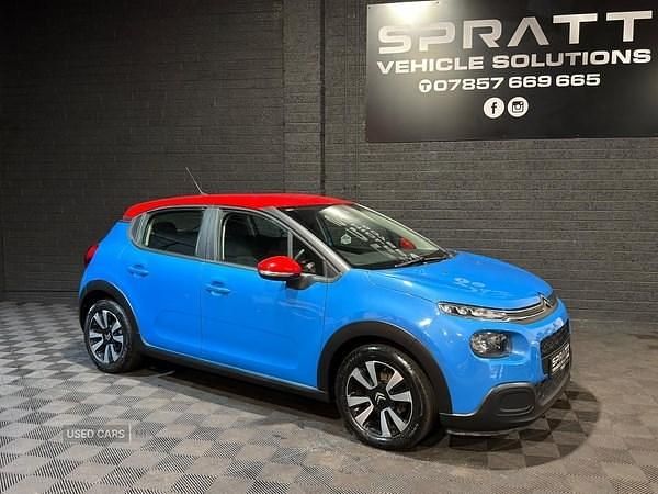 Used Citroën C3 Feel 2017 Blue Hatchback