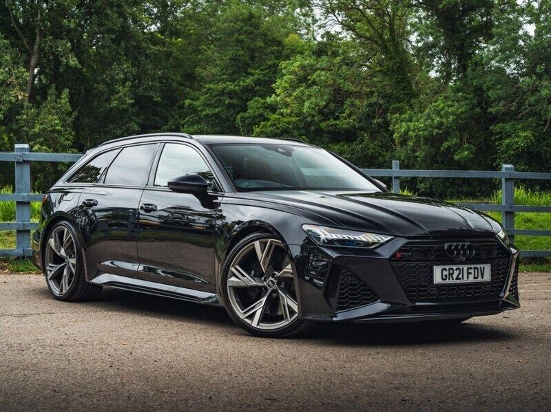 Black Used 2021 Audi RS6 Estate | £67,950 (Fair price) - Image 1/2