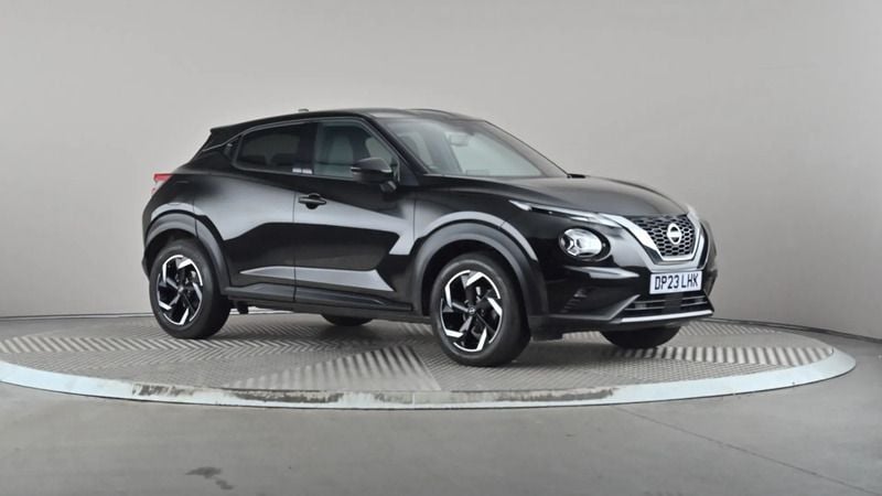 Black Used 2023 Nissan Juke N-Connecta SUV | £15,477 (Fair price) - Image 1/4
