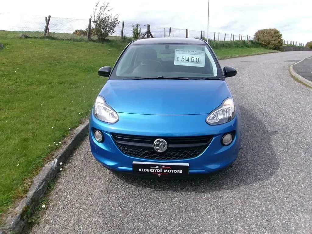 Used Vauxhall Adam 70 HP (51 kW) 2019 Blue Hatchback