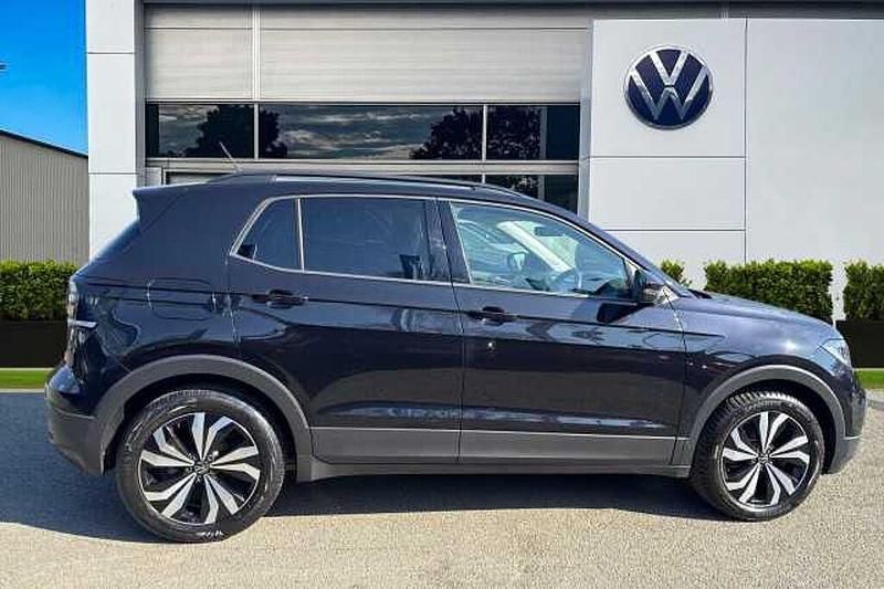 Used VW T-Cross Black Edition 110 HP (80 kW) 2022 Black SUV
