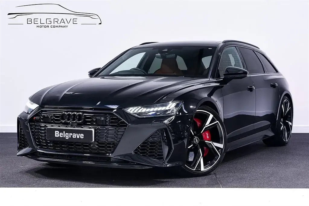 Usado Audi RS6 Comfort 600 CV (441 kW) 2022 Negro Familiar