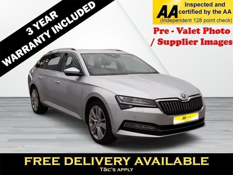 Silver Used 2020 Skoda Superb SE L Estate | £16,195 (Fair price) - Image 1/3