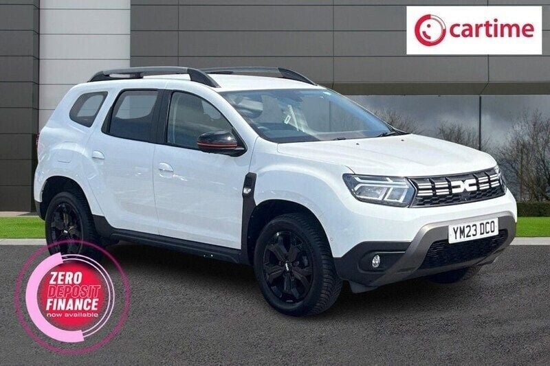 White Used 2023 Dacia Duster Extreme SUV | £17,990 (Expensive) - Image 1/3