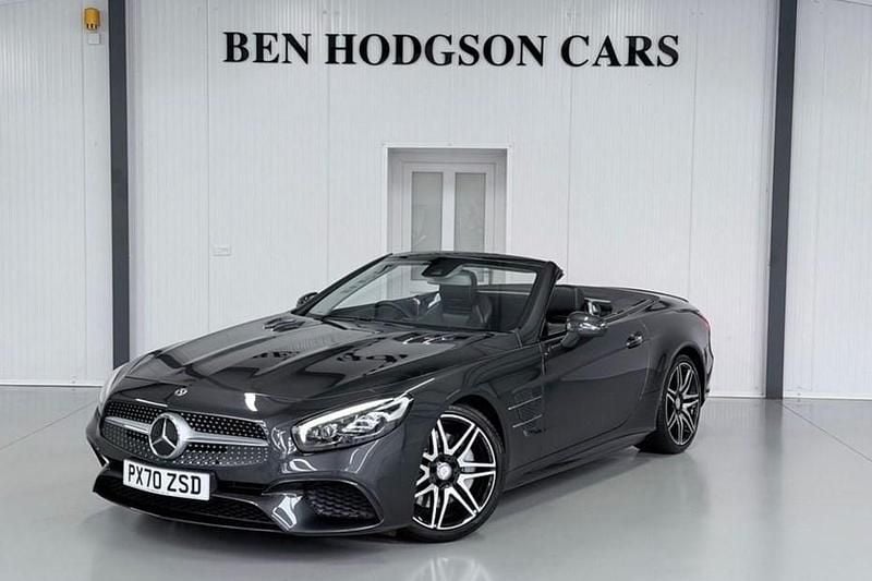 Used Mercedes SL500 Premium 455 HP (334 kW) 2020 Grey Cabriolet