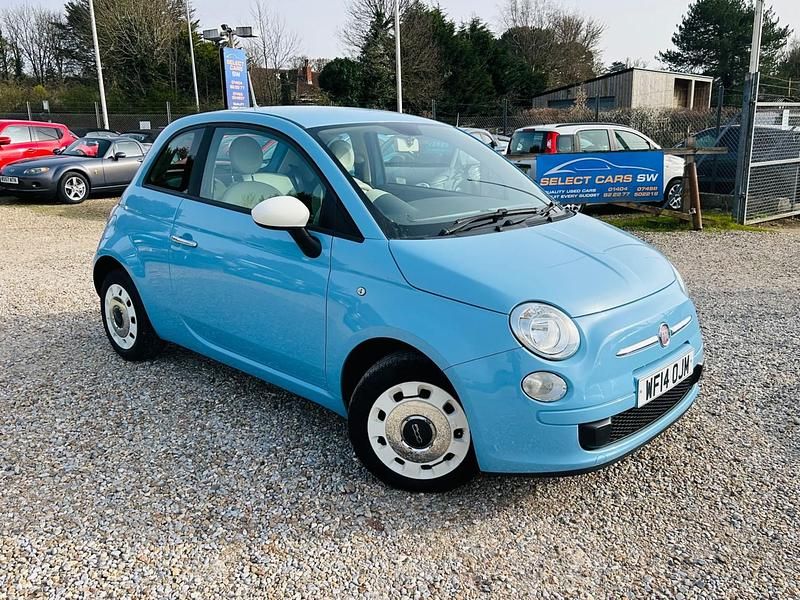 Used Fiat 500 2014 Blue Hatchback