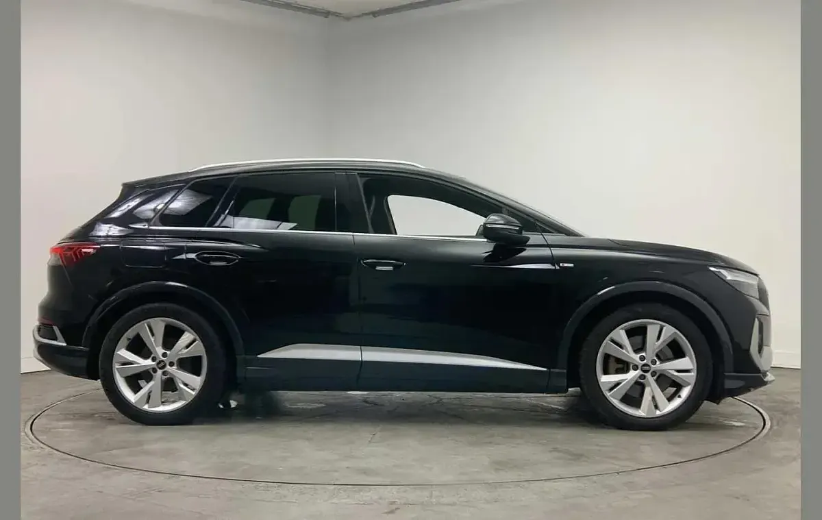 Used Audi Q4 e-tron S-Line 150 kW (204 HP) 2023 Black SUV