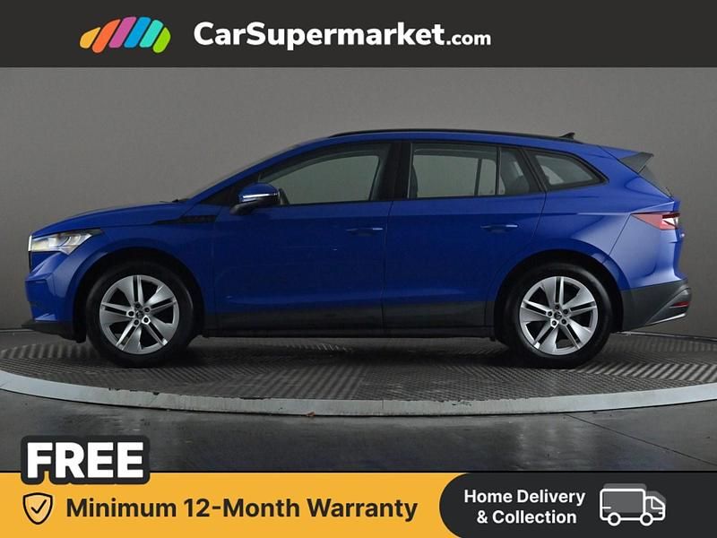 Used Skoda Enyaq iV ecoSuite 131 kW (179 HP) 2022 Blue SUV