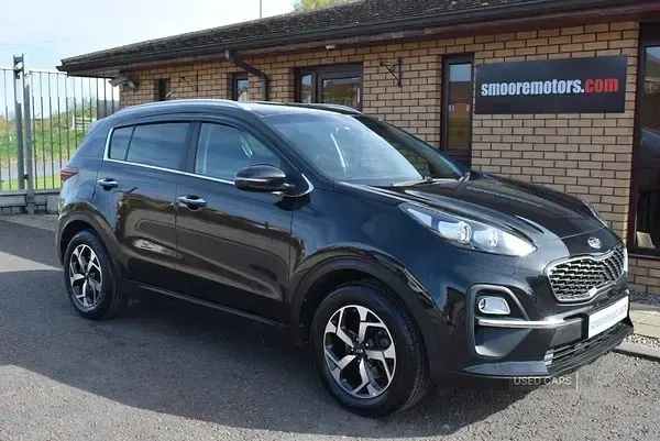 Second-hand Kia Sportage 136 CP (100 kW) 2021 Negru SUV
