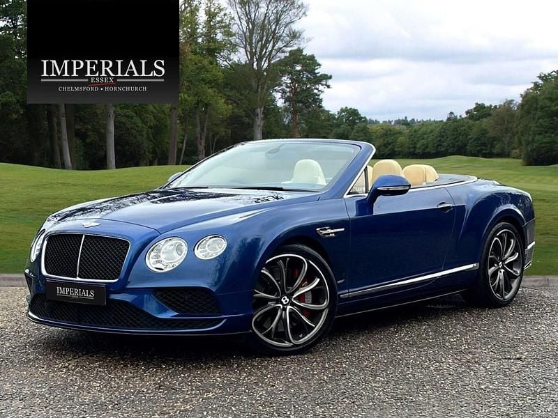 Blue Used 2017 Bentley Continental GT Convertible Cabriolet | £58,948 - Image 1/4