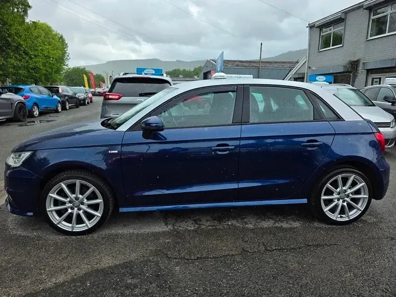 Used Audi A1 Sportback S-Line 2015 Blue Hatchback