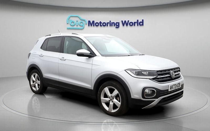 Used VW T-Cross SEL 110 HP (80 kW) 2023 Silver SUV