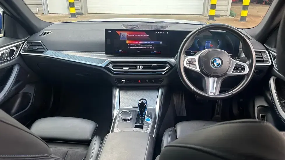 Used BMW i4 M Sport 250 kW (340 HP) 2022 Blue Sedan