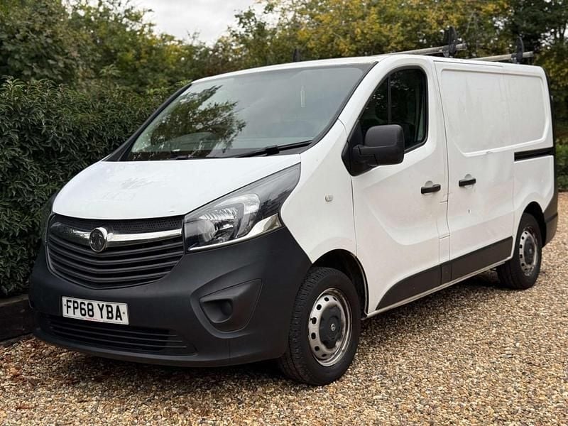 White Used 2018 Vauxhall Vivaro Van | £5,995 (Good price) - Image 1/4