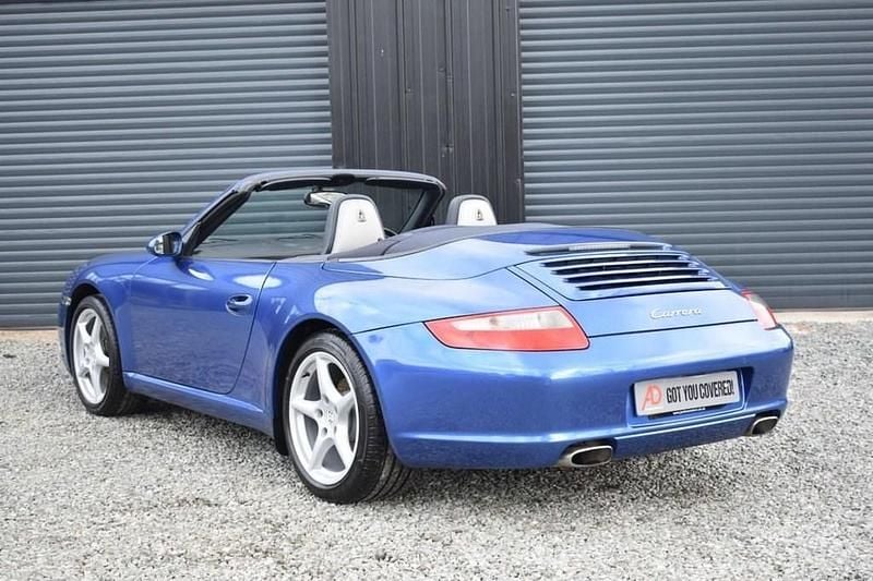 Used Porsche 911 Carrera Cabriolet 325 HP (239 kW) 2008 Blue Cabriolet