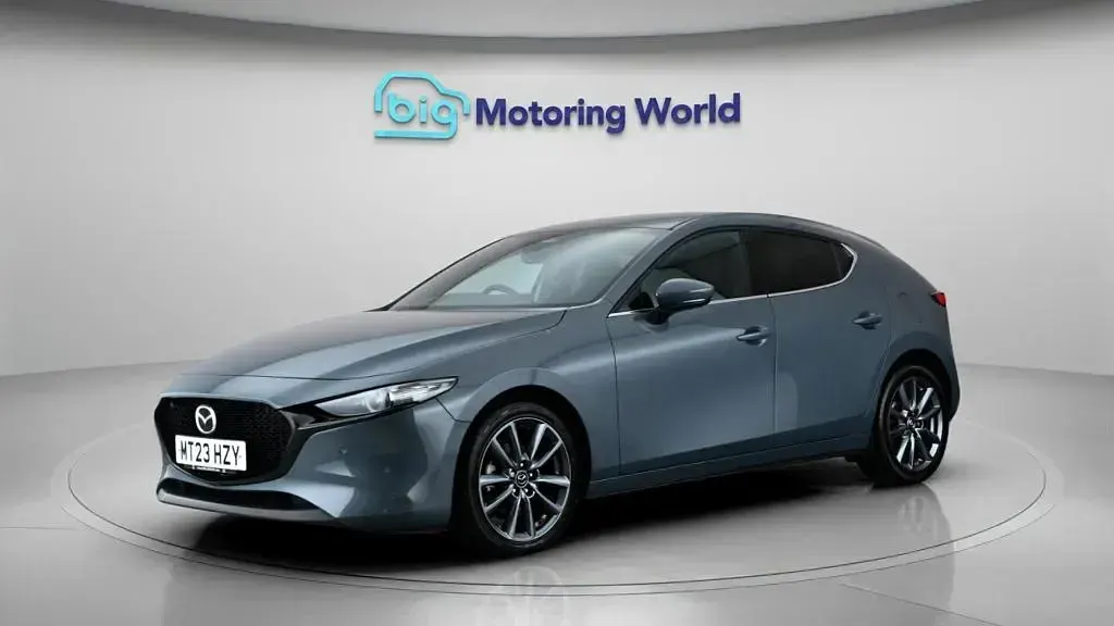 Used Mazda 3 Exclusive-Line 122 HP (89 kW) 2023 Grey Hatchback