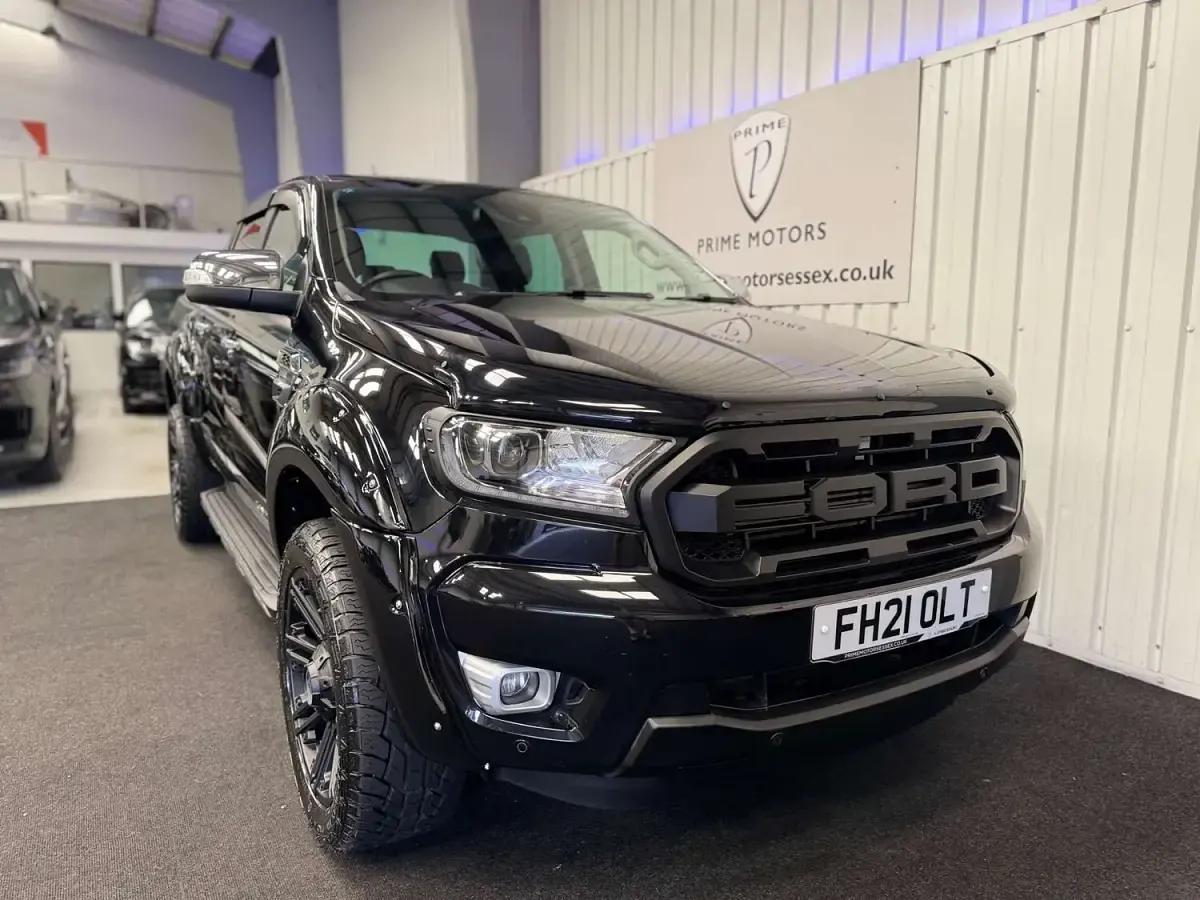 Used Ford Ranger Limited 2021 Black Pickup