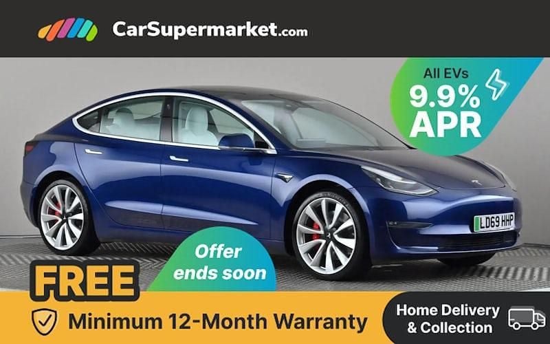 Used 2023 Tesla Model 3 Performance Sedan | £19,797 (Super price) - Image 1/3