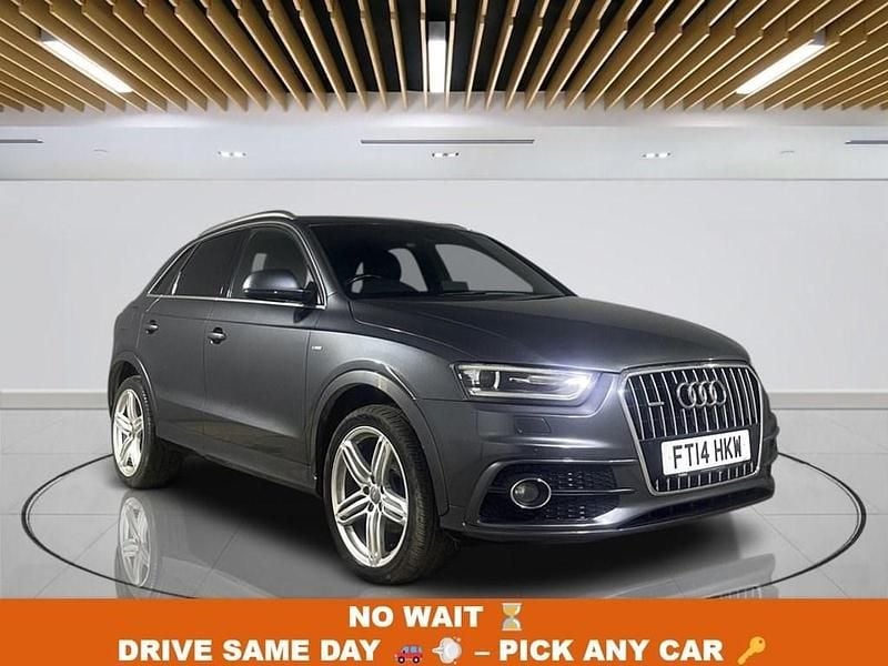 Grey Used 2014 Audi Q3 S-line plus SUV | £8,649 (Fair price) - Image 1/4