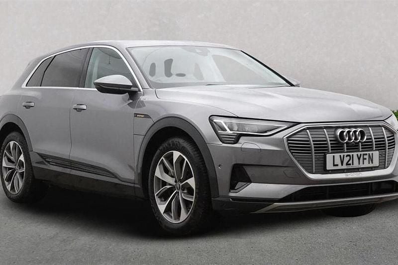 Grey Used 2021 Audi e-tron Advanced SUV | £21,480 (A bit pricey) - Image 1/4