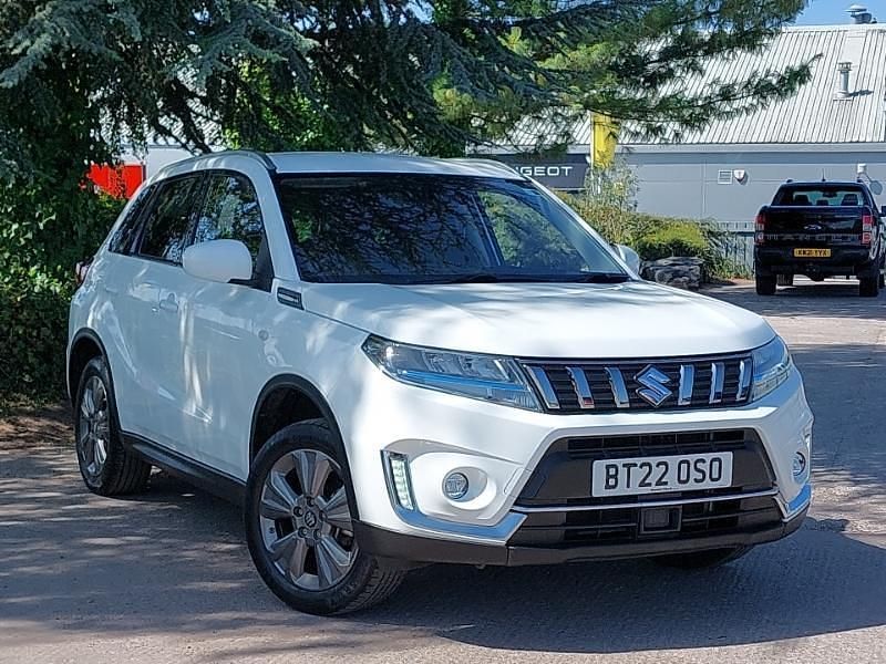 White Used 2022 Suzuki Vitara SZ-T SUV | £17,998 (Fair price) - Image 1/4