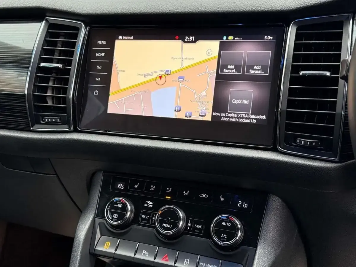 Used Skoda Kodiaq 150 HP (110 kW) 2019 Blue SUV
