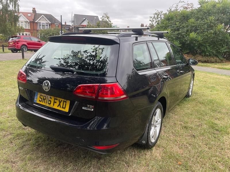 Used VW Golf VII SE 2016 Black Estate