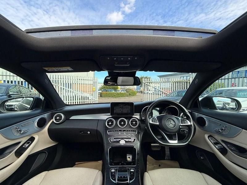 Used Mercedes C250 AMG line 2016 Black Coupe