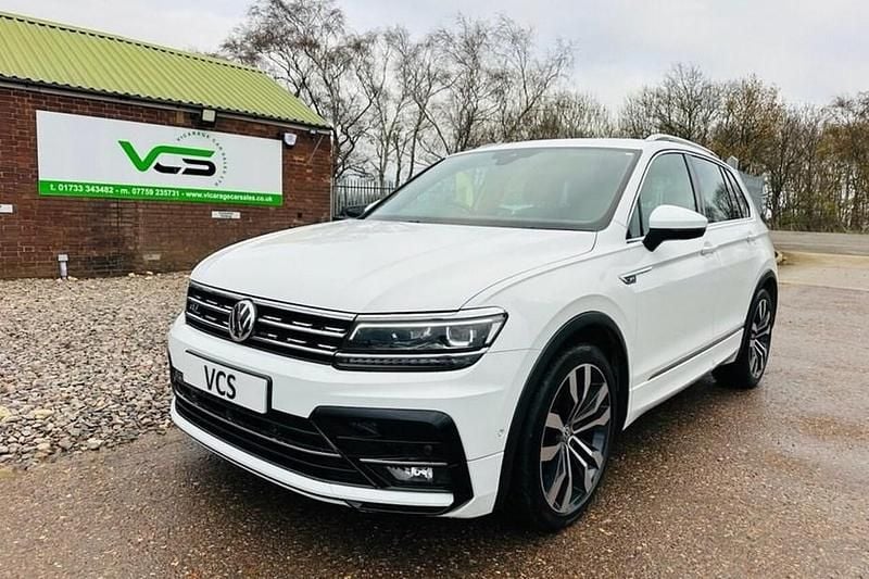White Used 2019 VW Tiguan R-line SUV | £20,790 (Fair price) - Image 1/1