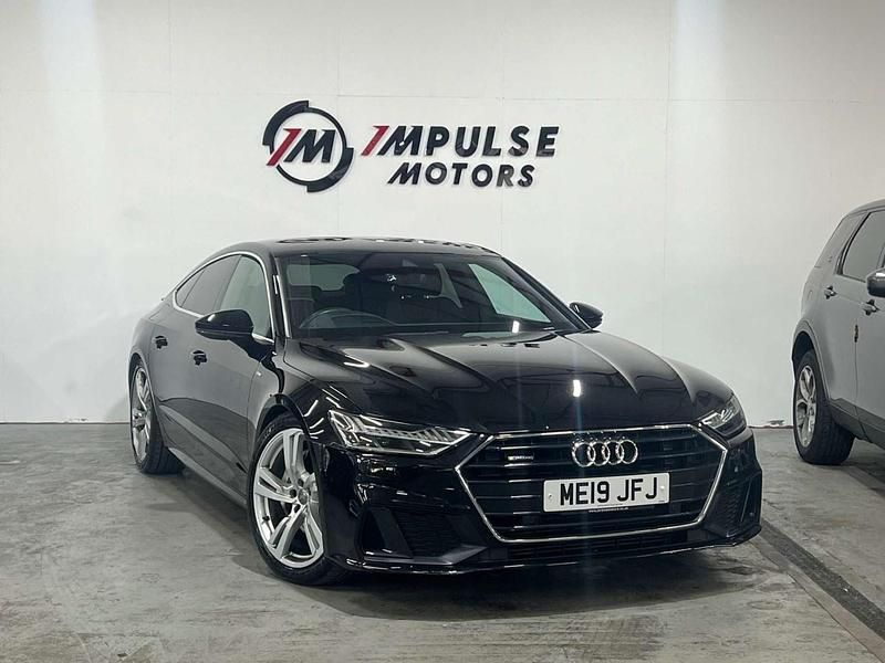 Used Audi A7 Sportback S-Line 231 HP (169 kW) 2019 Black Hatchback