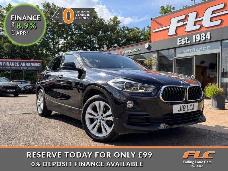 Black Used 2018 BMW X2 Sport Line SUV | £13,850 (Fair price) - Image 1/4