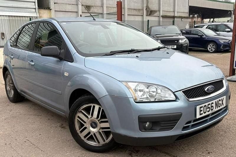 Used Ford Focus Ghia 115 HP (84 kW) 2006 Blue Hatchback